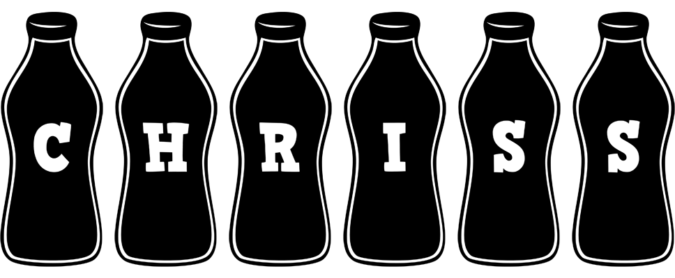 Chriss bottle logo