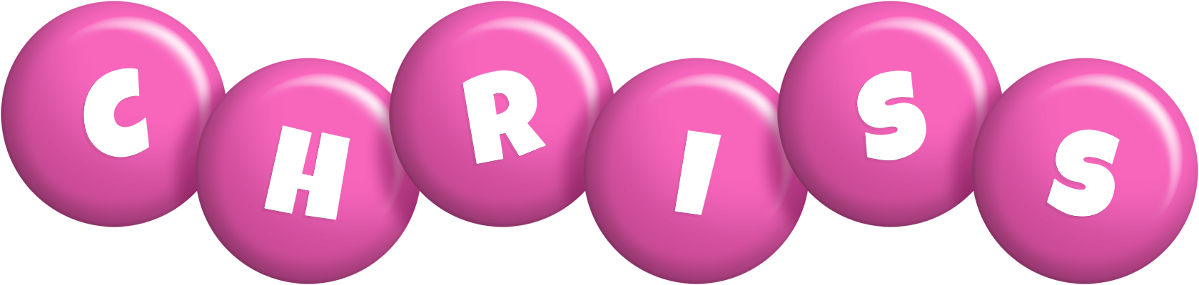 Chriss candy-pink logo