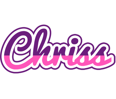 Chriss cheerful logo