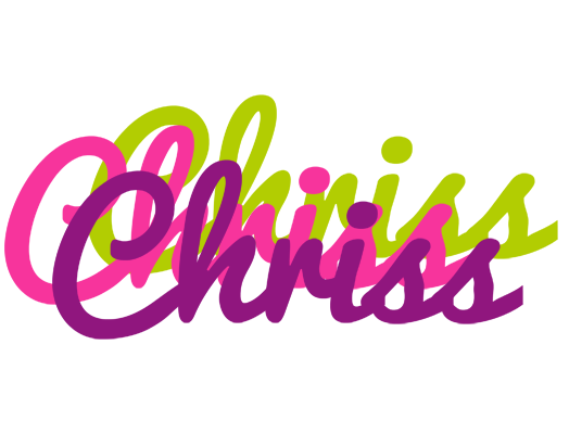 Chriss flowers logo