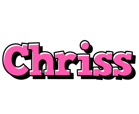 Chriss girlish logo