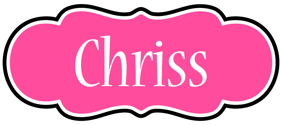 Chriss invitation logo