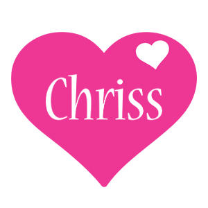 Chriss love-heart logo