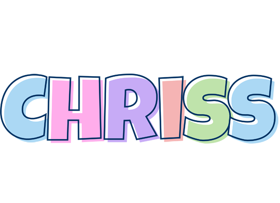 Chriss pastel logo