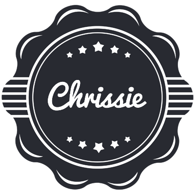 Chrissie badge logo