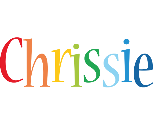 Chrissie birthday logo