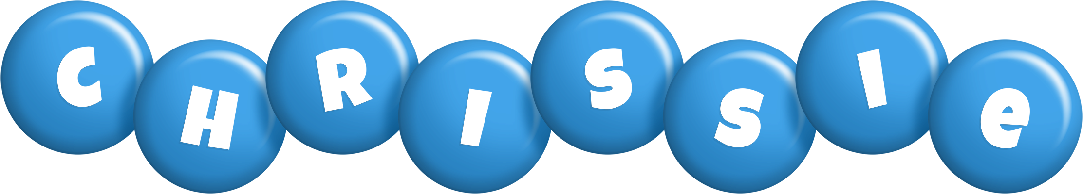Chrissie candy-blue logo