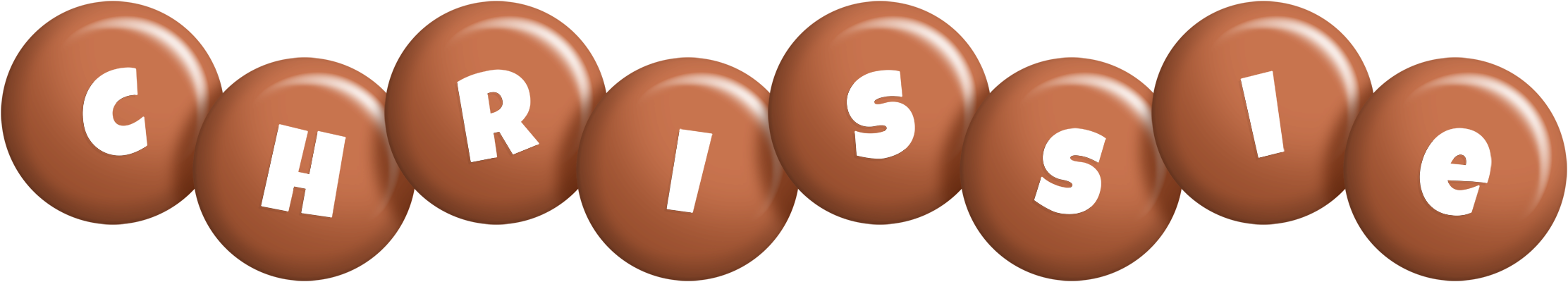 Chrissie candy-brown logo