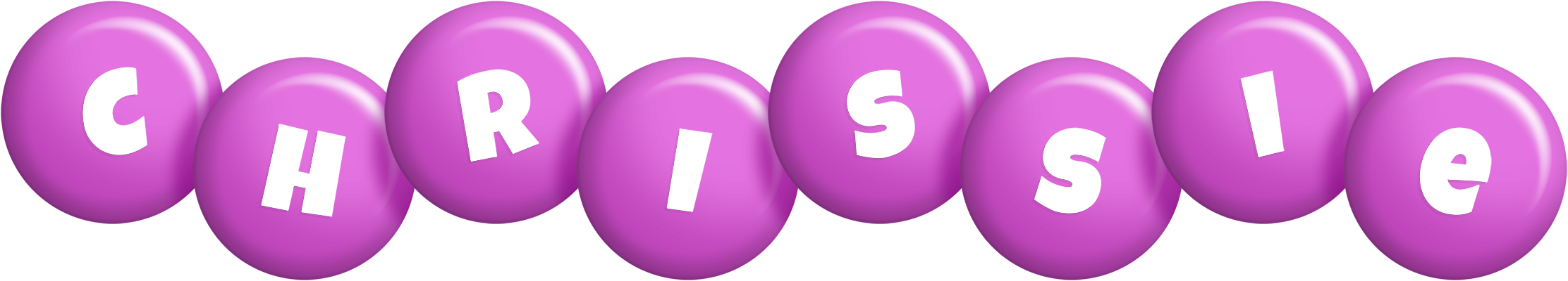 Chrissie candy-purple logo