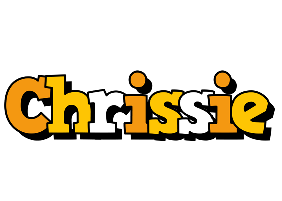 Chrissie cartoon logo