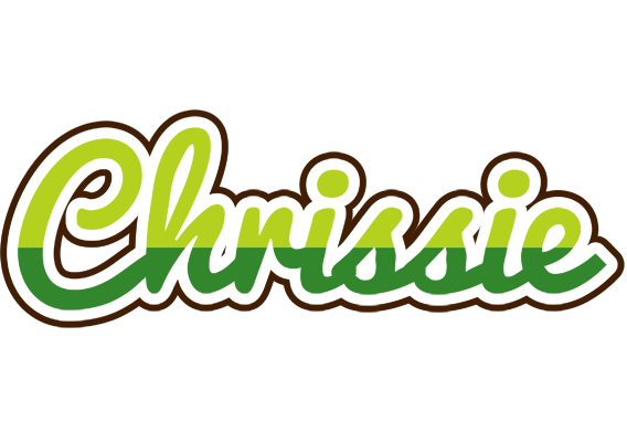 Chrissie golfing logo