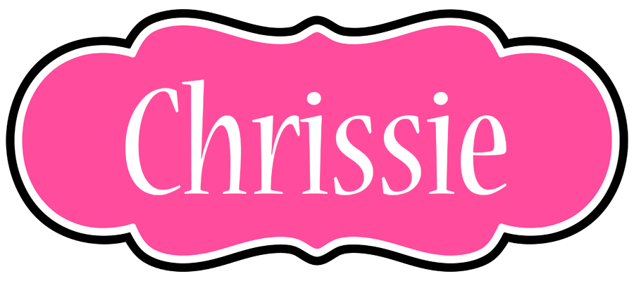 Chrissie invitation logo