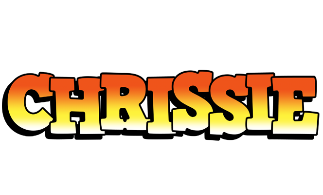 Chrissie sunset logo