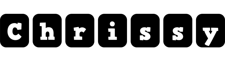 Chrissy box logo