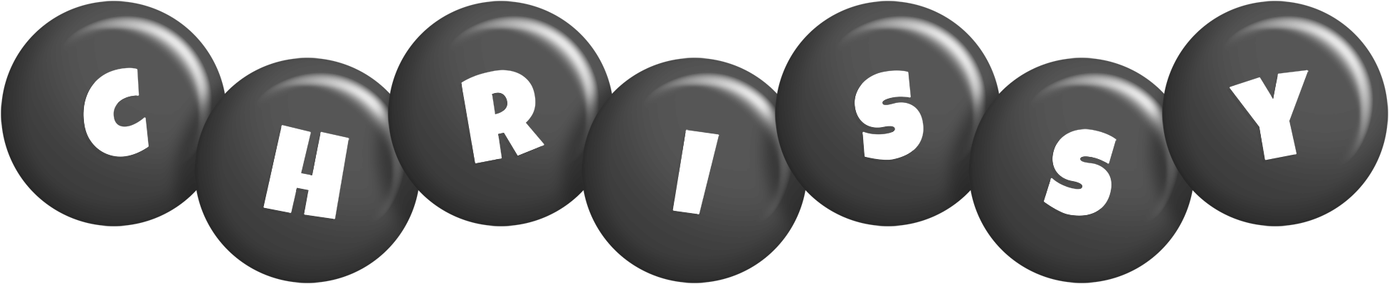 Chrissy candy-black logo