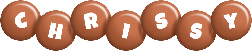 Chrissy candy-brown logo