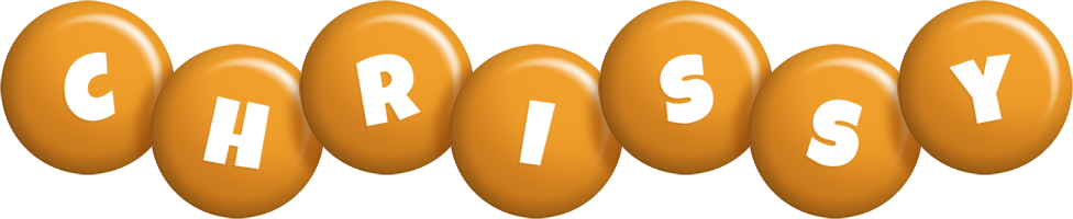 Chrissy candy-orange logo