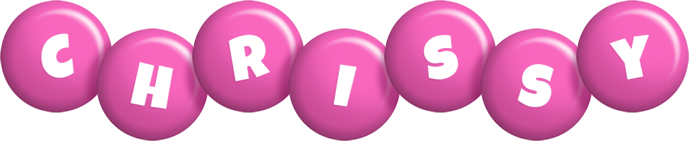Chrissy candy-pink logo