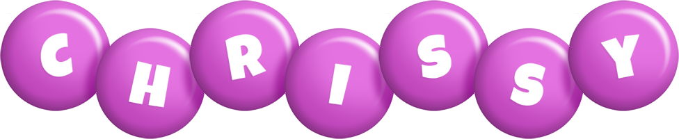 Chrissy candy-purple logo