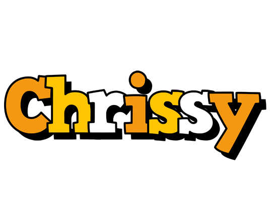 Chrissy cartoon logo