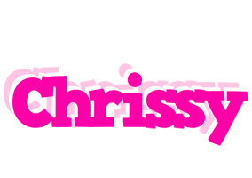 Chrissy dancing logo