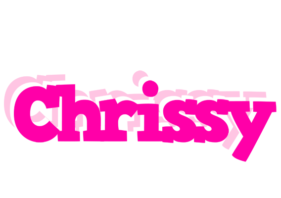 Chrissy dancing logo