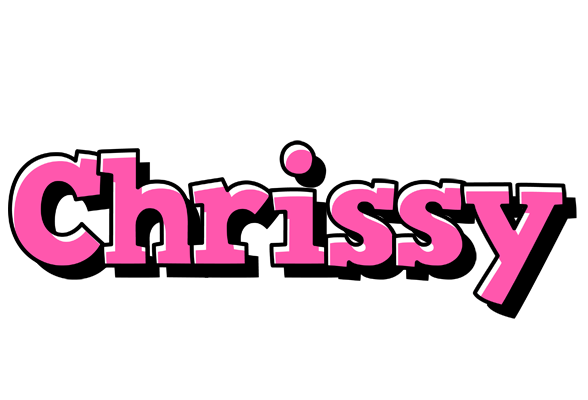Chrissy girlish logo