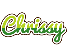 Chrissy golfing logo