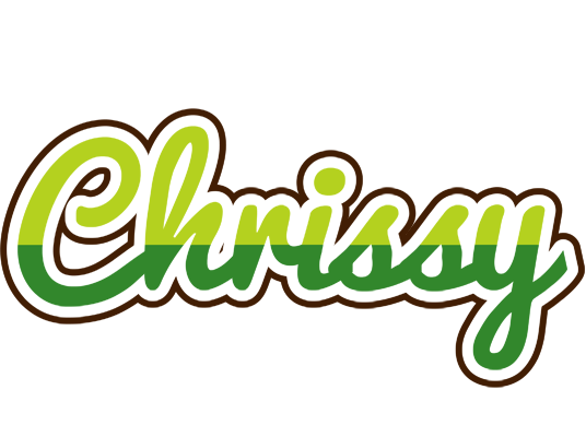 Chrissy golfing logo