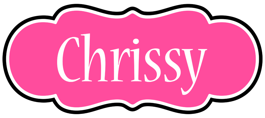 Chrissy invitation logo
