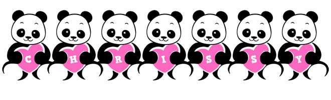 Chrissy love-panda logo