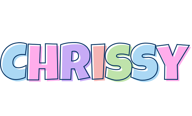 Chrissy pastel logo