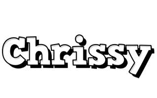 Chrissy snowing logo