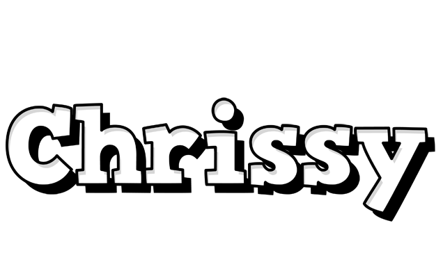 Chrissy snowing logo