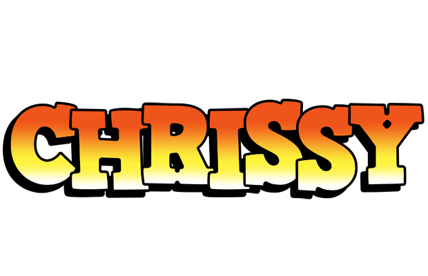 Chrissy sunset logo