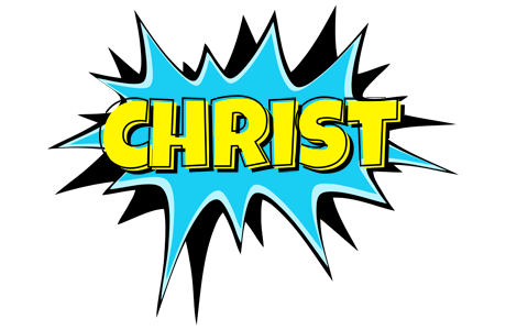 Christ amazing logo