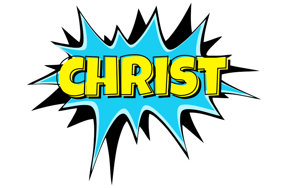 Christ amazing logo