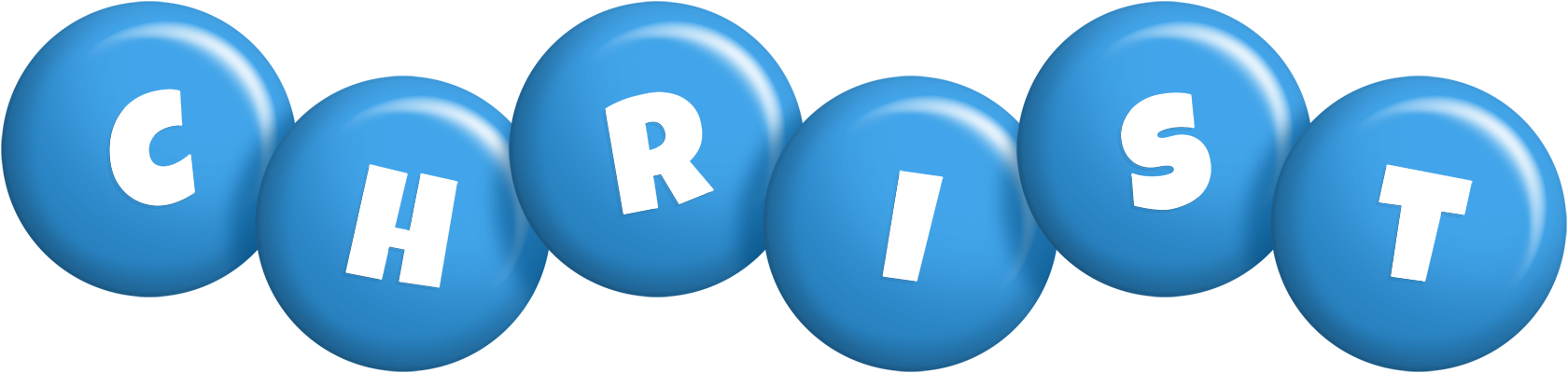 Christ candy-blue logo