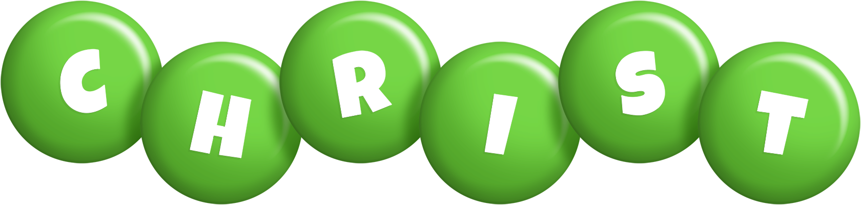 Christ candy-green logo