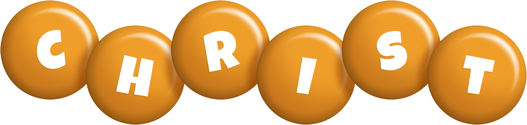 Christ candy-orange logo