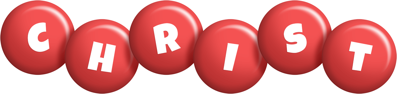 Christ candy-red logo