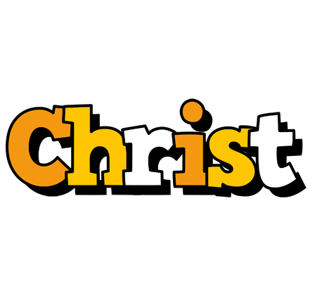 Christ cartoon logo
