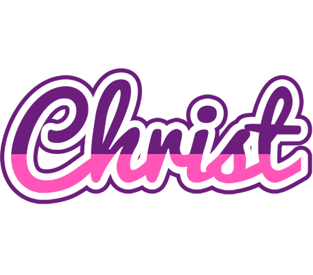 Christ cheerful logo