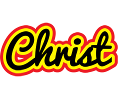 Christ flaming logo
