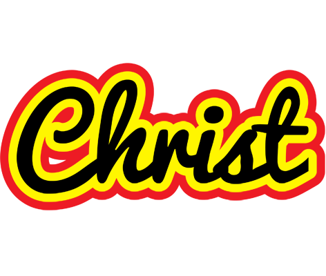 Christ flaming logo