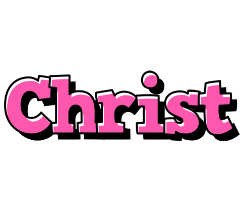 Christ girlish logo