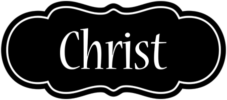 Christ welcome logo