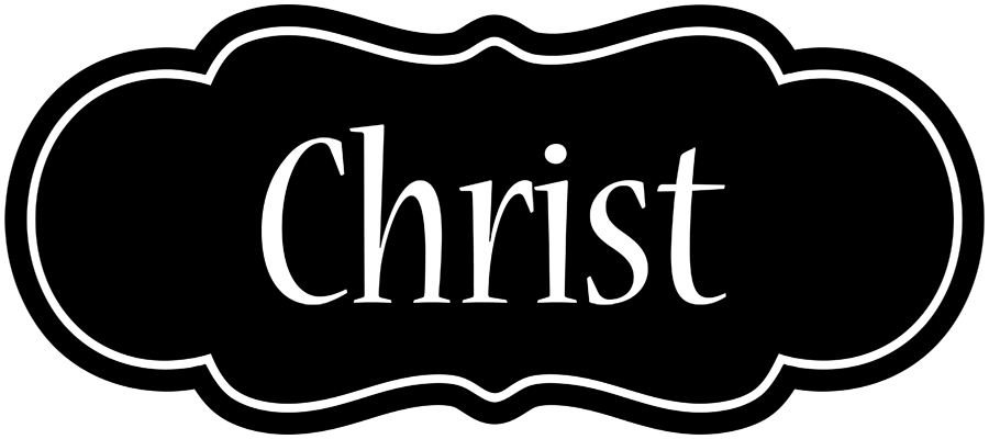 Christ welcome logo