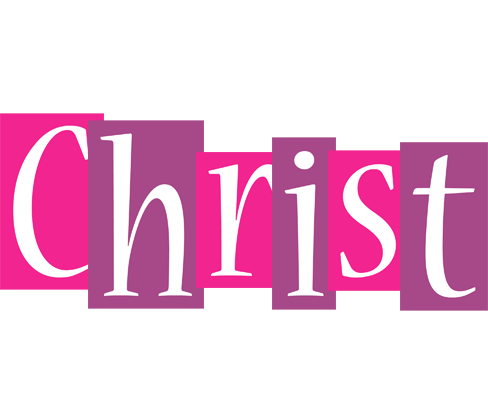 Christ whine logo