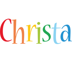 Christa birthday logo